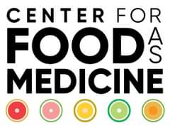 May be a graphic of text that says 'CENTER FOR FOOD ODA A S MEDICINE OOO('